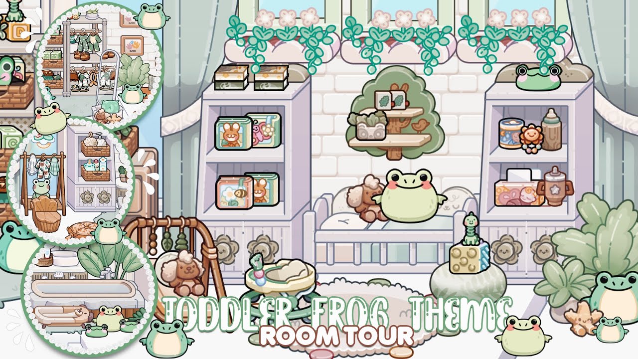 Frog 🐸 Toddler Aesthetic Room Tour || Avatarworld #pazu #avatarworld #avatarworldroleplay  