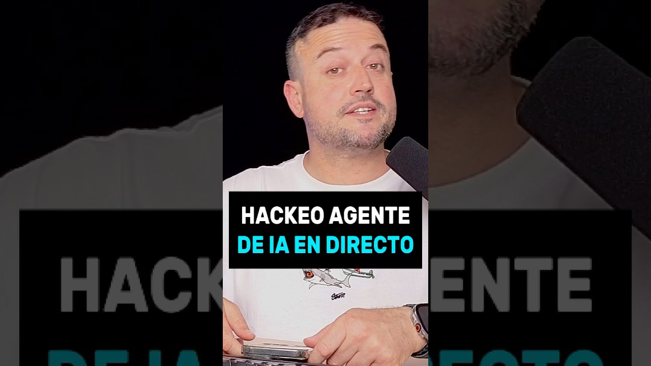 HACKEO UN AGENTE DE IA EN DIRECTO 😱 - Test de Turing #ia #ai #agentes