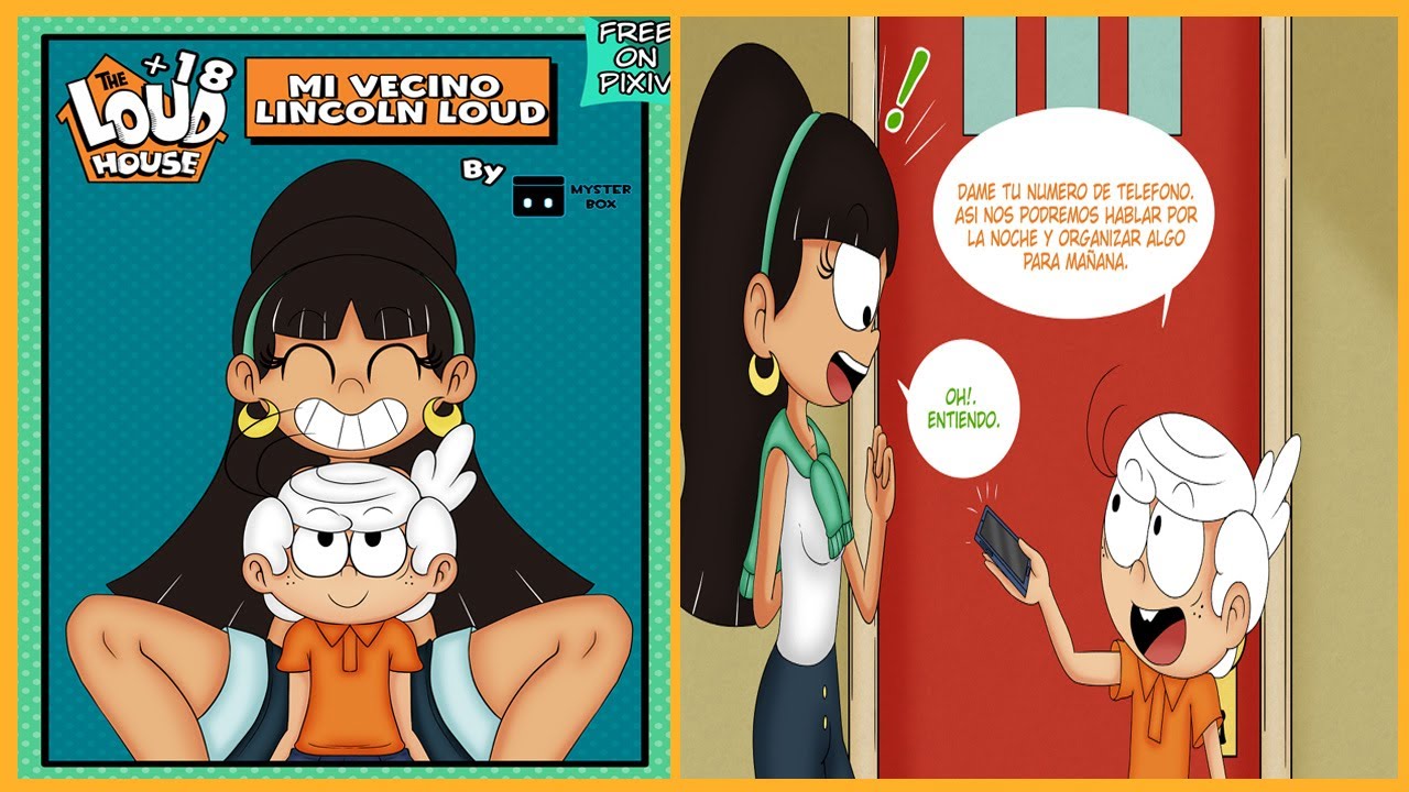 The Loud House I Mi vecino Lincoln Loud I Comic Español Completo