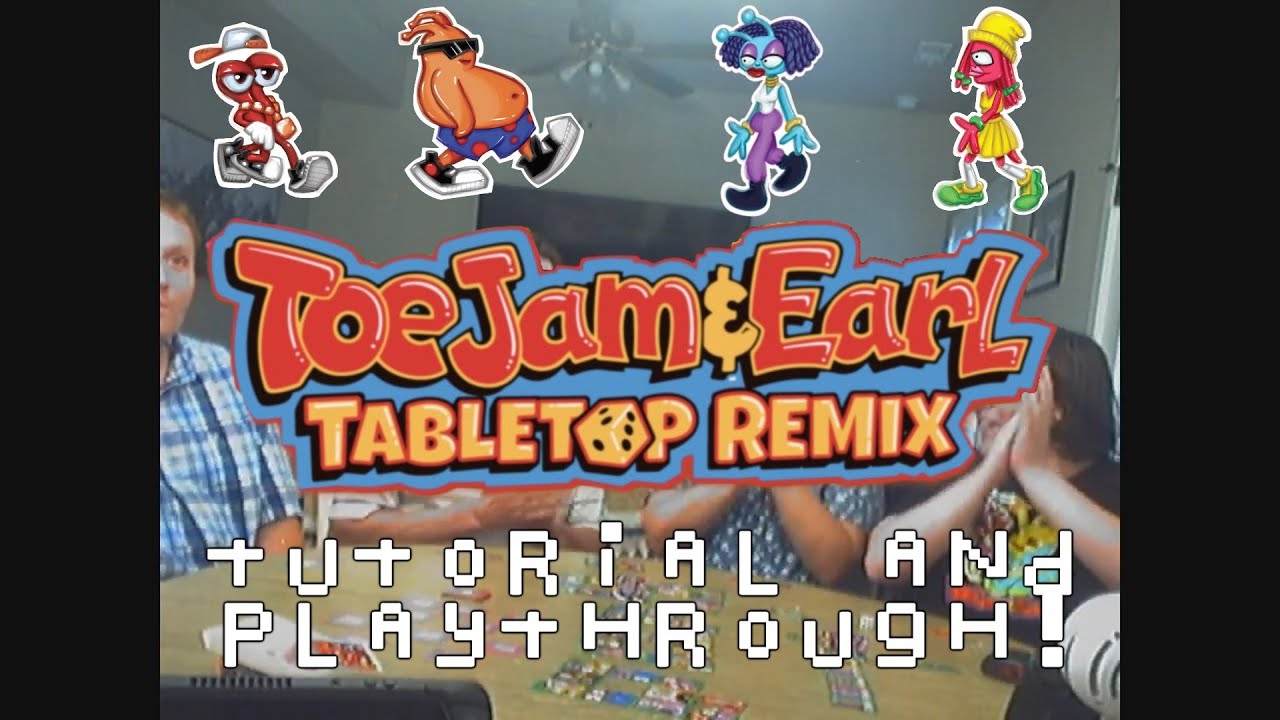 ToeJam & Earl: Tabletop Remix (Tutorial + Playthrough)