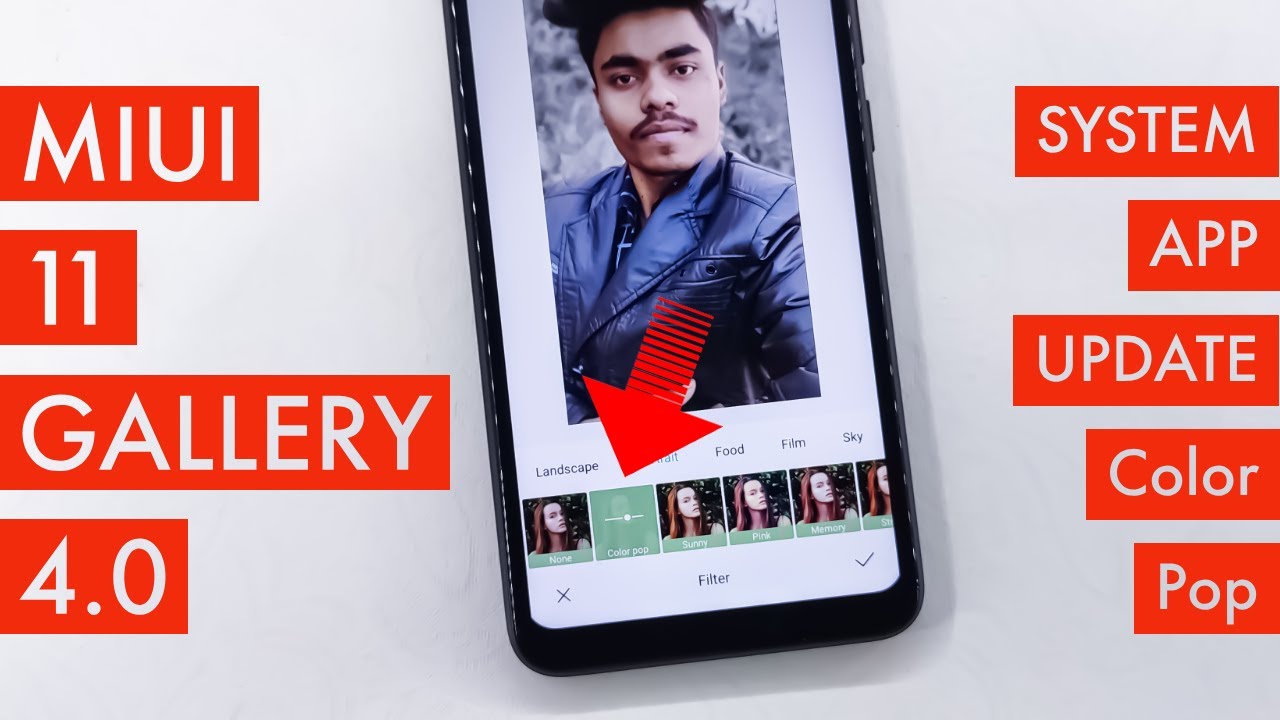 Miui 11 System App Update | Miui 11 Gallery 4.0 Update | Color Pop And Sky Replacement