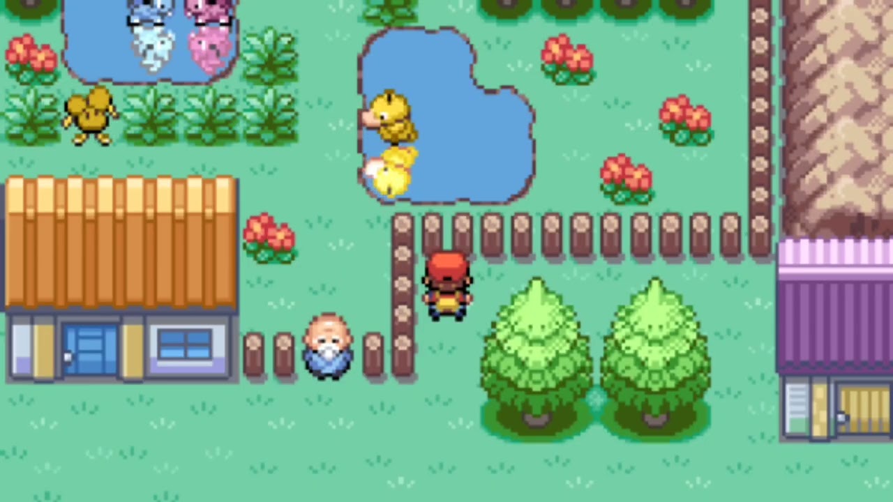 You're listening to Pokémon music while watching Psyduck having fun