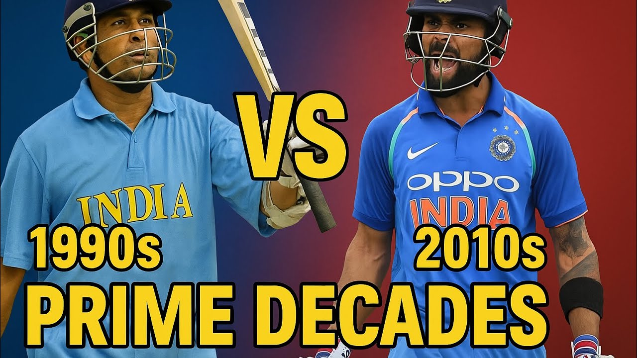 Sachin (1990s) vs Kohli (2010s): Era-Adjusted Stats Reveal the GREATEST Indian ODI Batter?