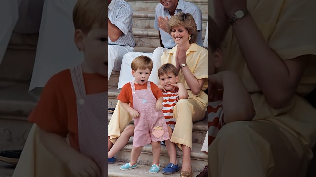 Little Harry dances like a pro! 🔥#royalfamily #princeharry #princewilliam #princess #diana