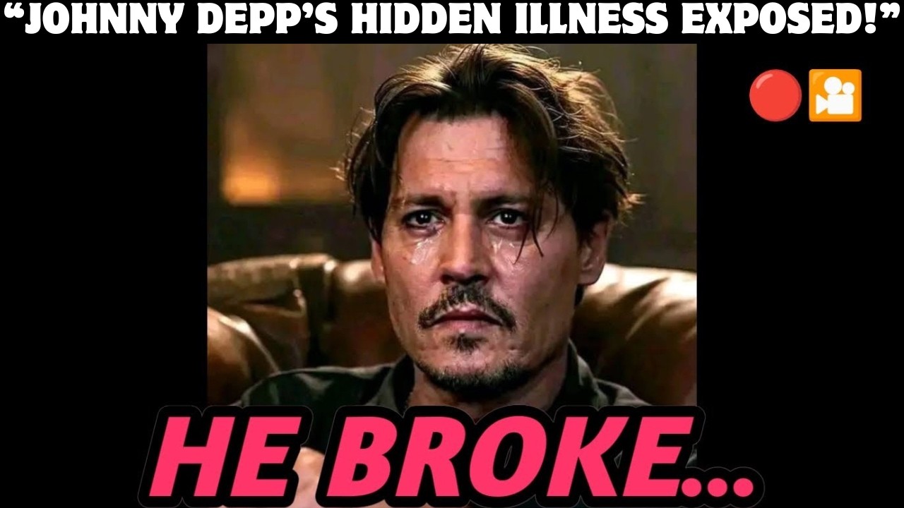 Johnny Depp Breaks Down — The Illness He Couldn’t Hide Anymore