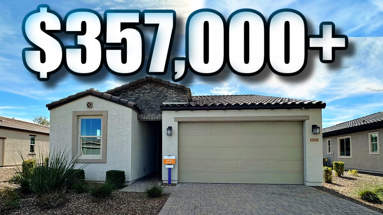 INSANE PRICE FOR A NEW HOME IN A 55+ Community! |  GOODYEAR, AZ!