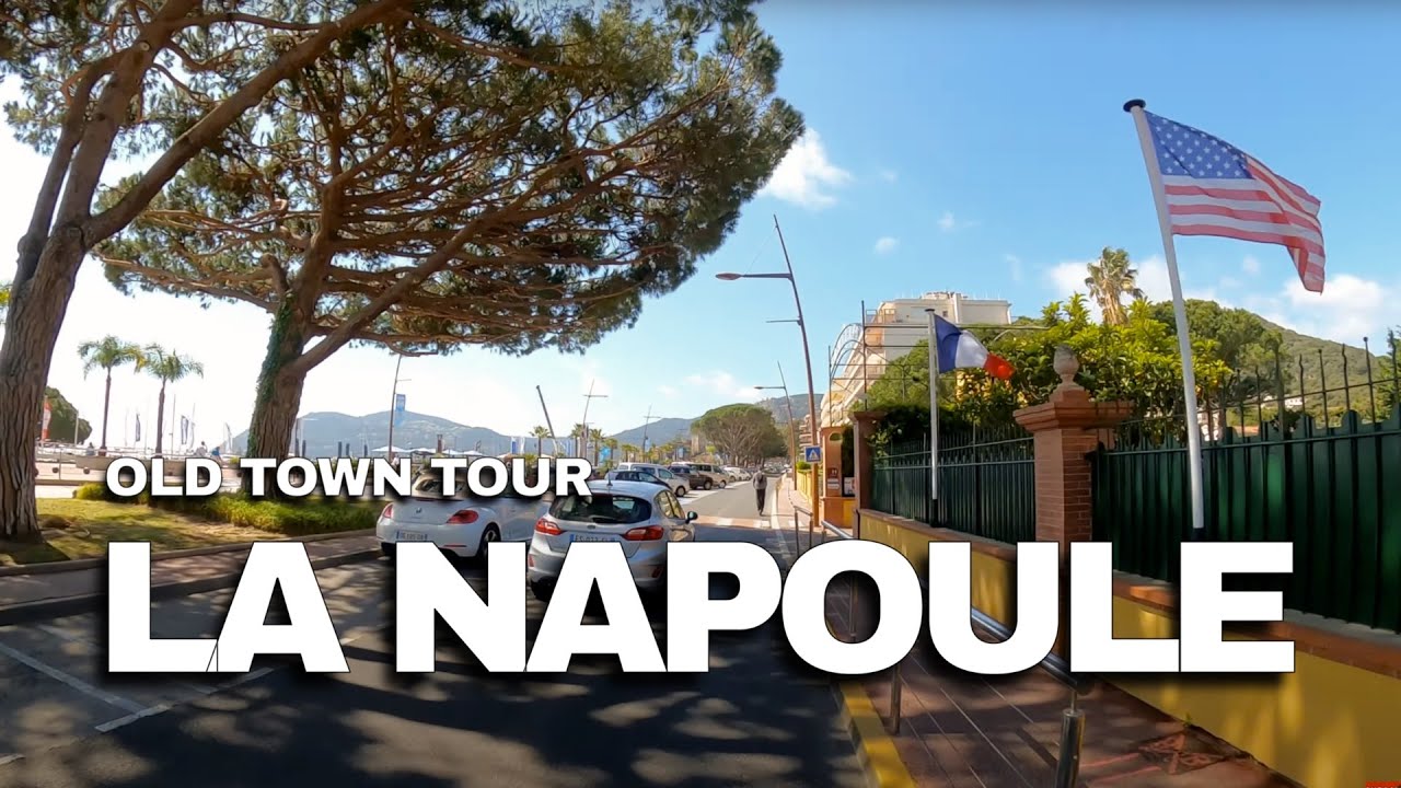 La Napoule, France • Vieille Ville et Port • Côte d'Azur • Walking Tour • 4K HDR