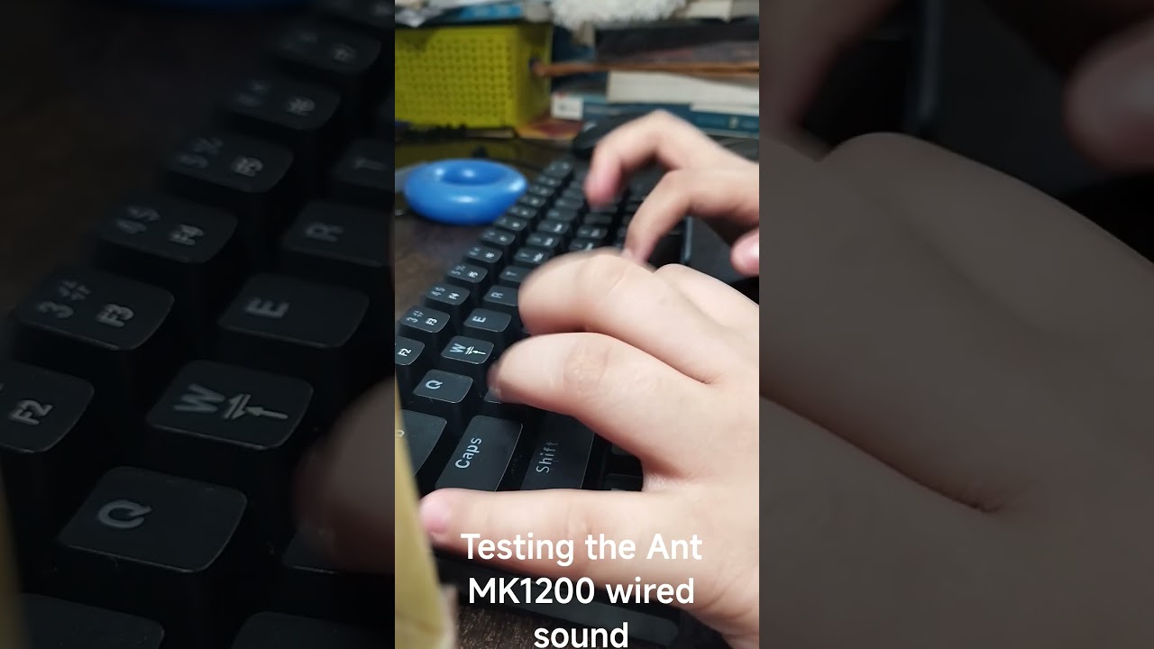 sound testing the ANT esporsts MK1200 wired.                                       #keyboard