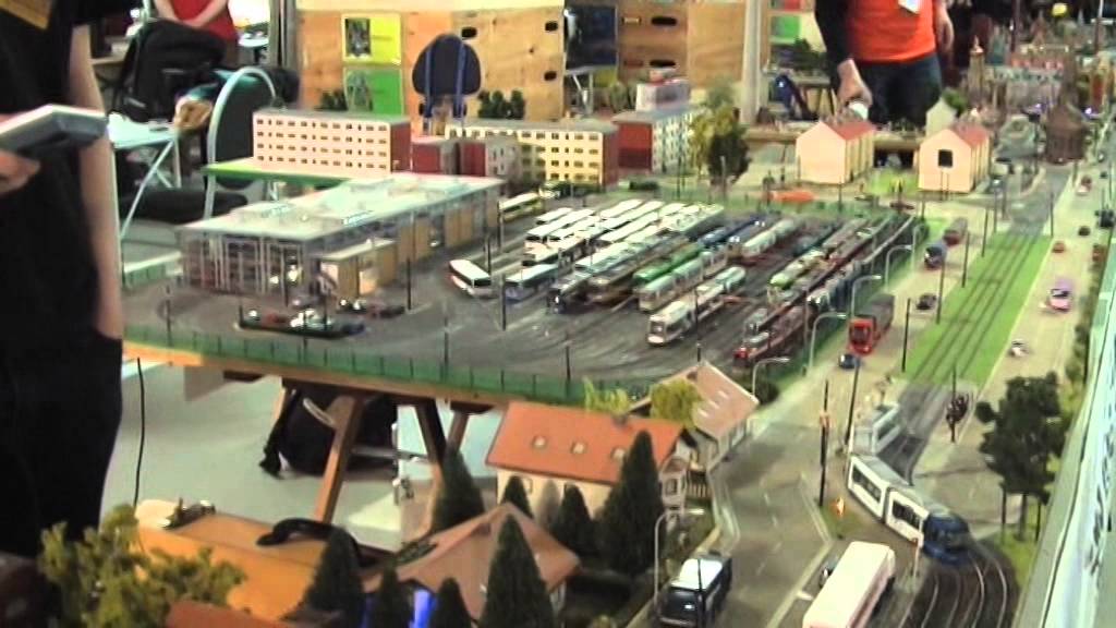Modellstraßenbahn-Ausstellung 2014 in Plauen, Teil 1