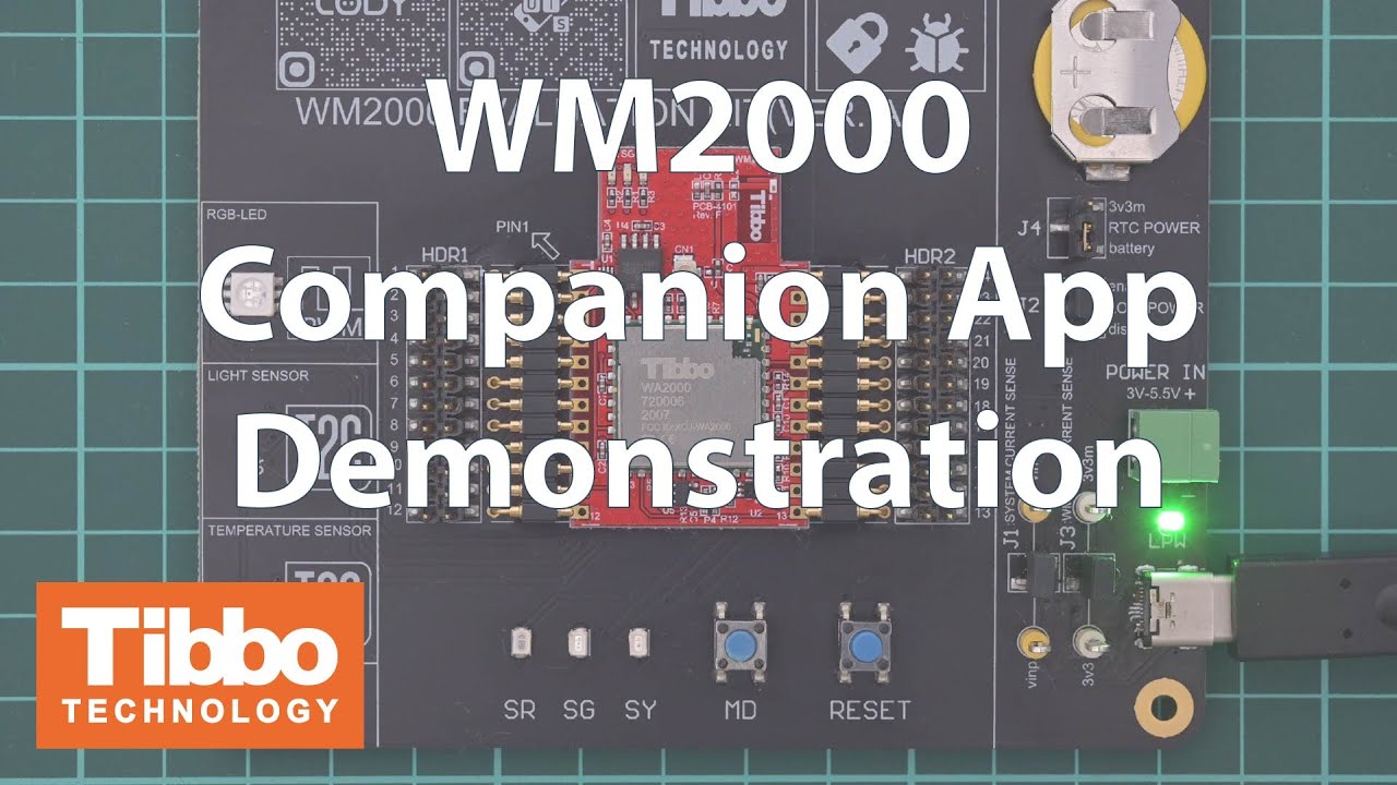 WM2000 Companion App Demonstration