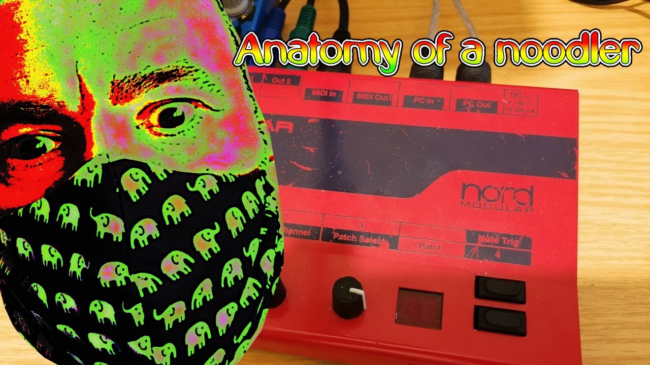 Anatomy of a Nord Micro Modular Synth Noodling Groovebox Patch now with free Nord Modular patch