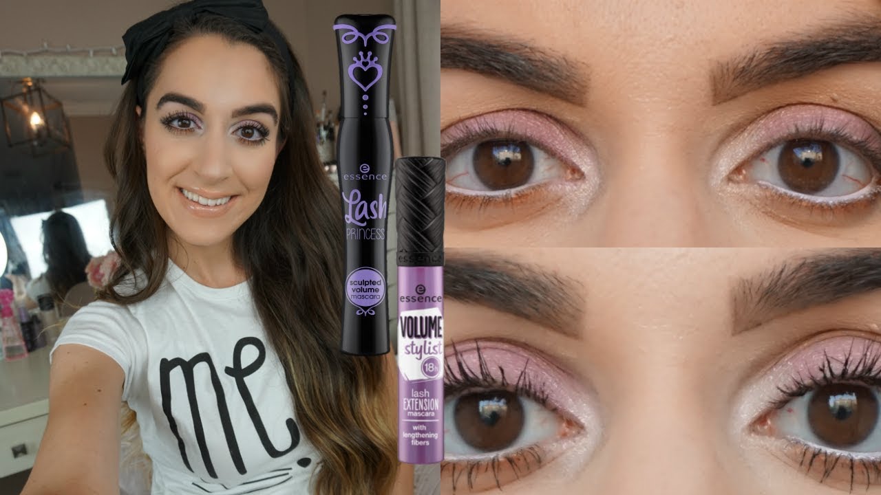 NEW ESSENCE MASCARAS ! | LASH PRINCESS SCULPTED + VOLUME STYLIST | DRUGSTORE