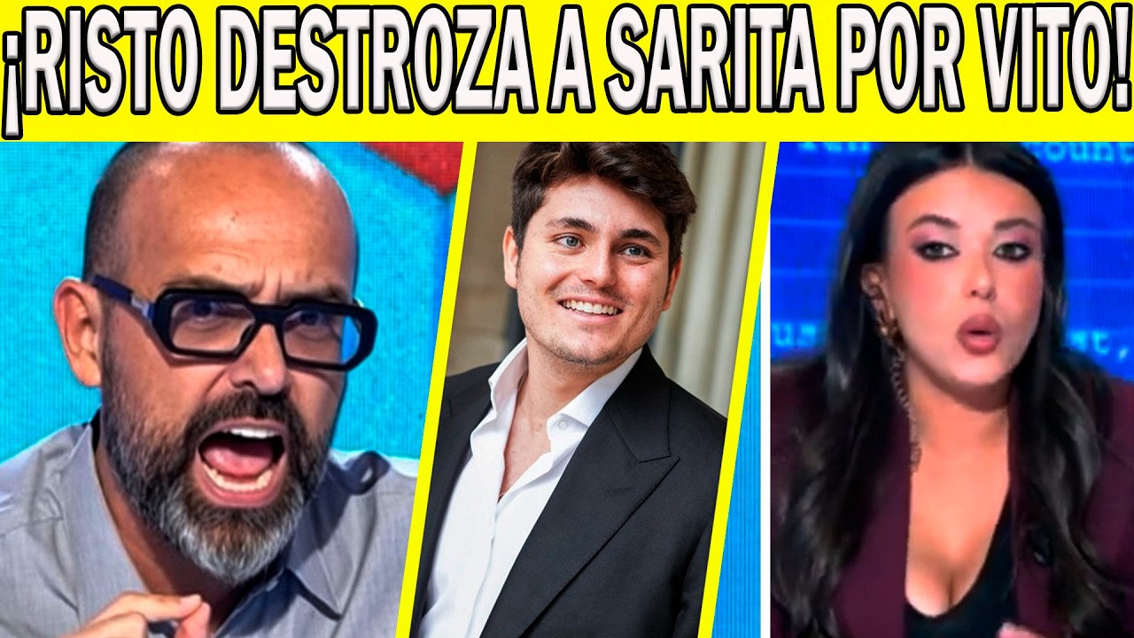 RISTO MEJIDE DESTROZA A SARAH SANTAOLALLA POR VITO QUILES EN DIRECTO