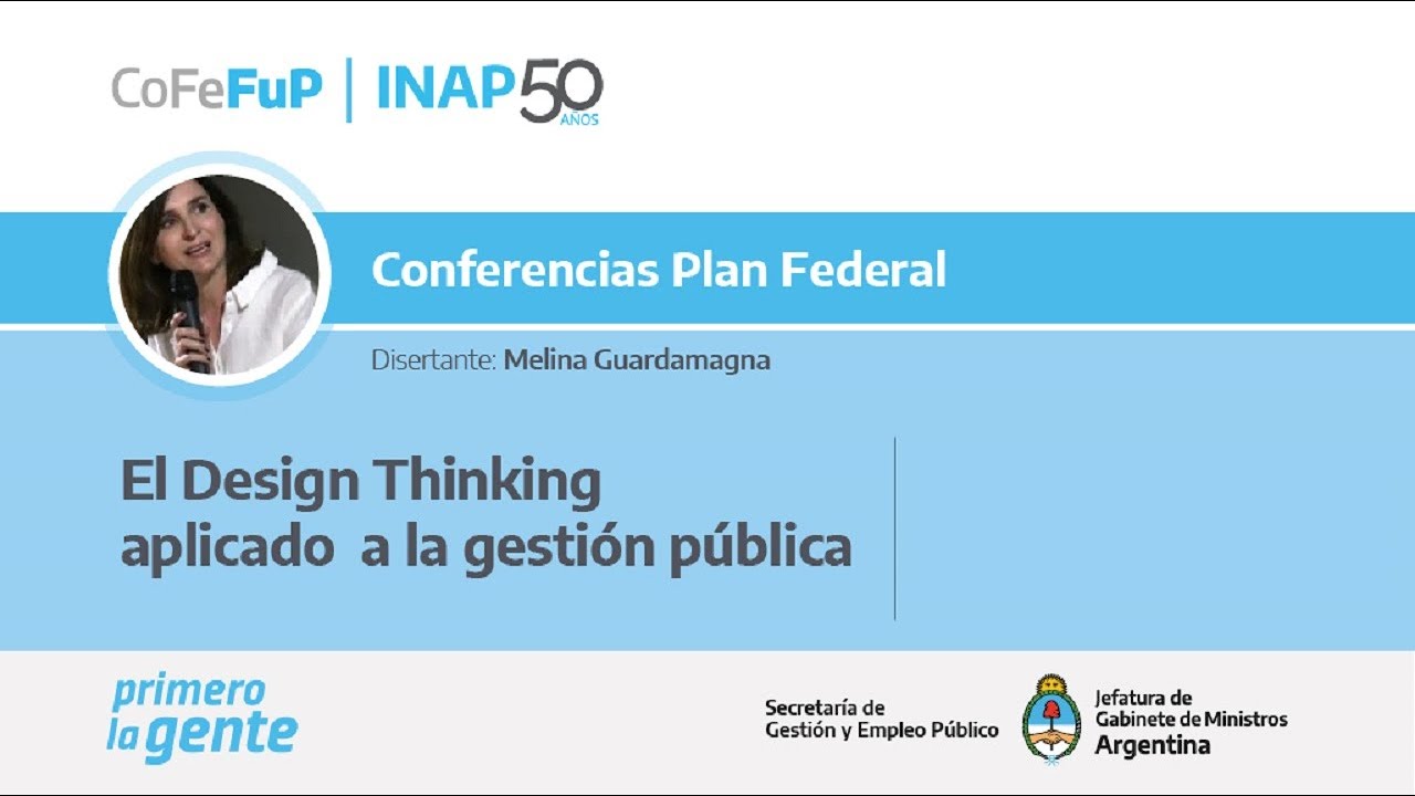 El Design Thinking aplicado a la gestión pública