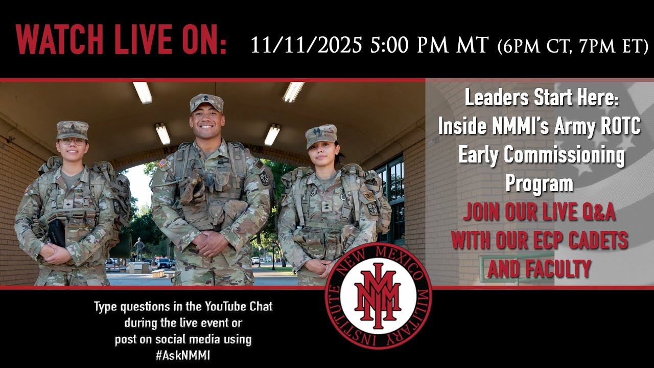 Leaders Start Here: Inside NMMI’s Army ROTC Early Commissioning Program