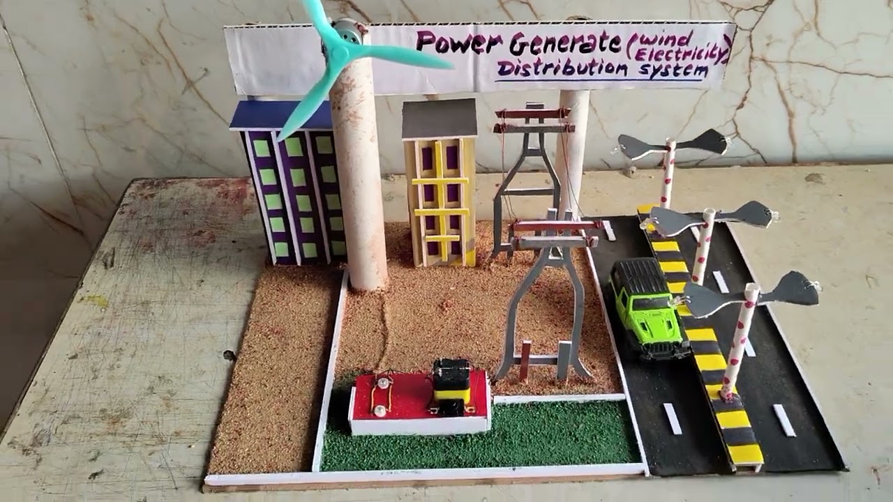 Power generate and power distribution system/wind energy and power distribution