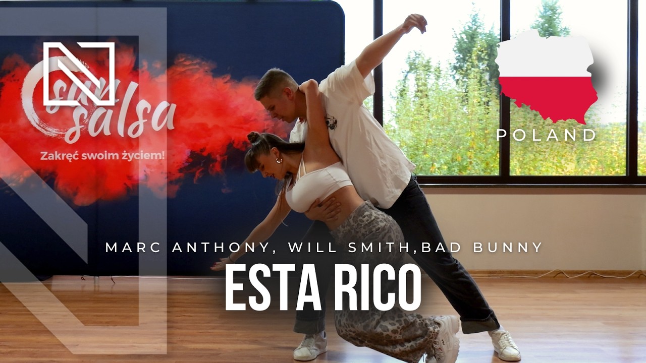 Nikita & Natalia | Bachata Fusion | Esta Rico - Marc Anthony, Will Smith, Bad Bunny