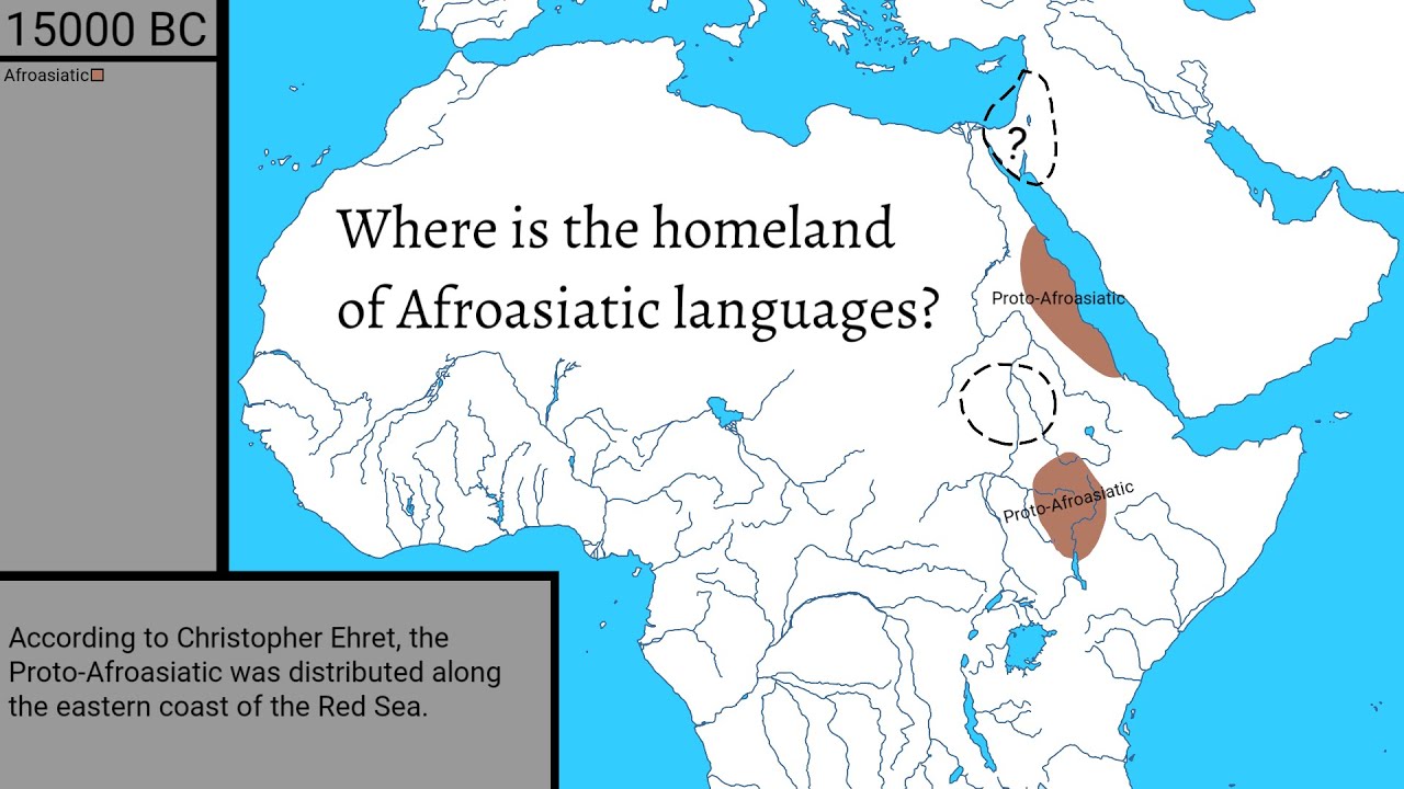 Where is the homeland of Afroasiatic languages?