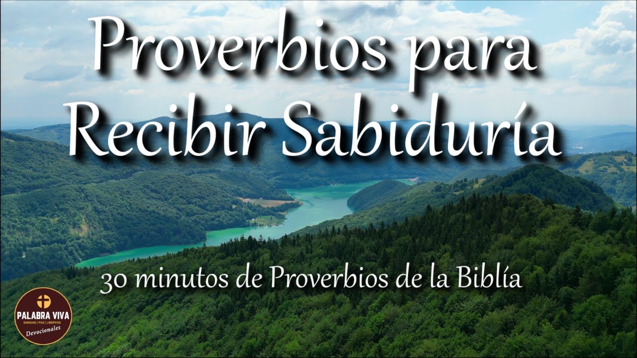Proverbios para recibir sabiduria y paz de parte de Dios | Biblia hablada | Bible audio