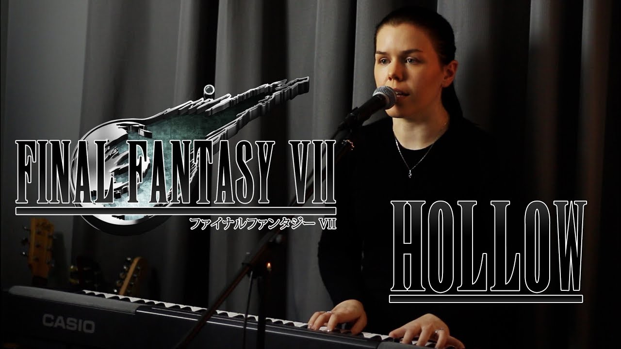 Hollow - FFVII Remake 日本語 Piano Vocal Cover FF7 Japanese | ShowPony