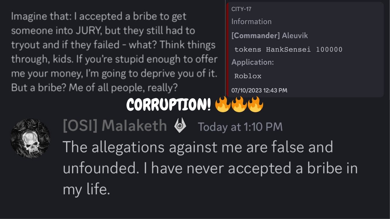Malaketh Accepts A Bribe And Then Tries To Cover Up🤣 | City-17's Corruption | Documentary
