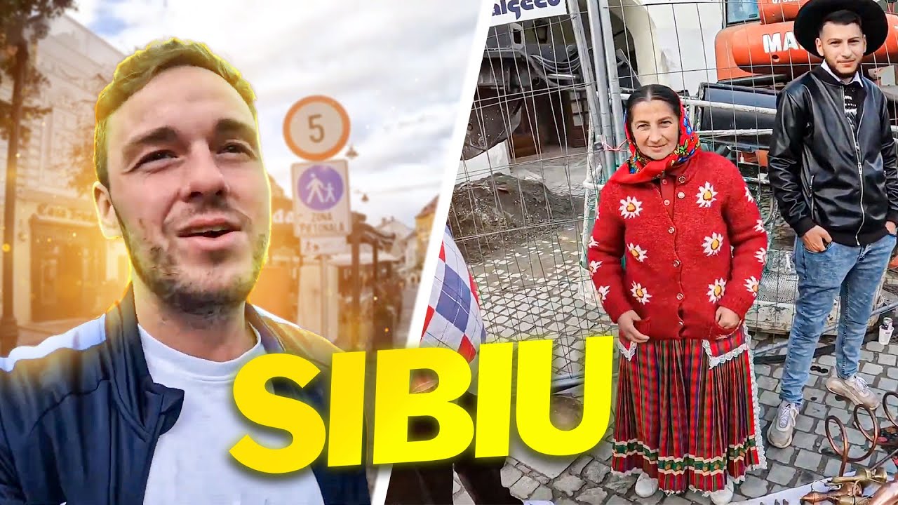 Shopping in Sibiu (Interview, Food, Gypsy Market + More) 🇷🇴