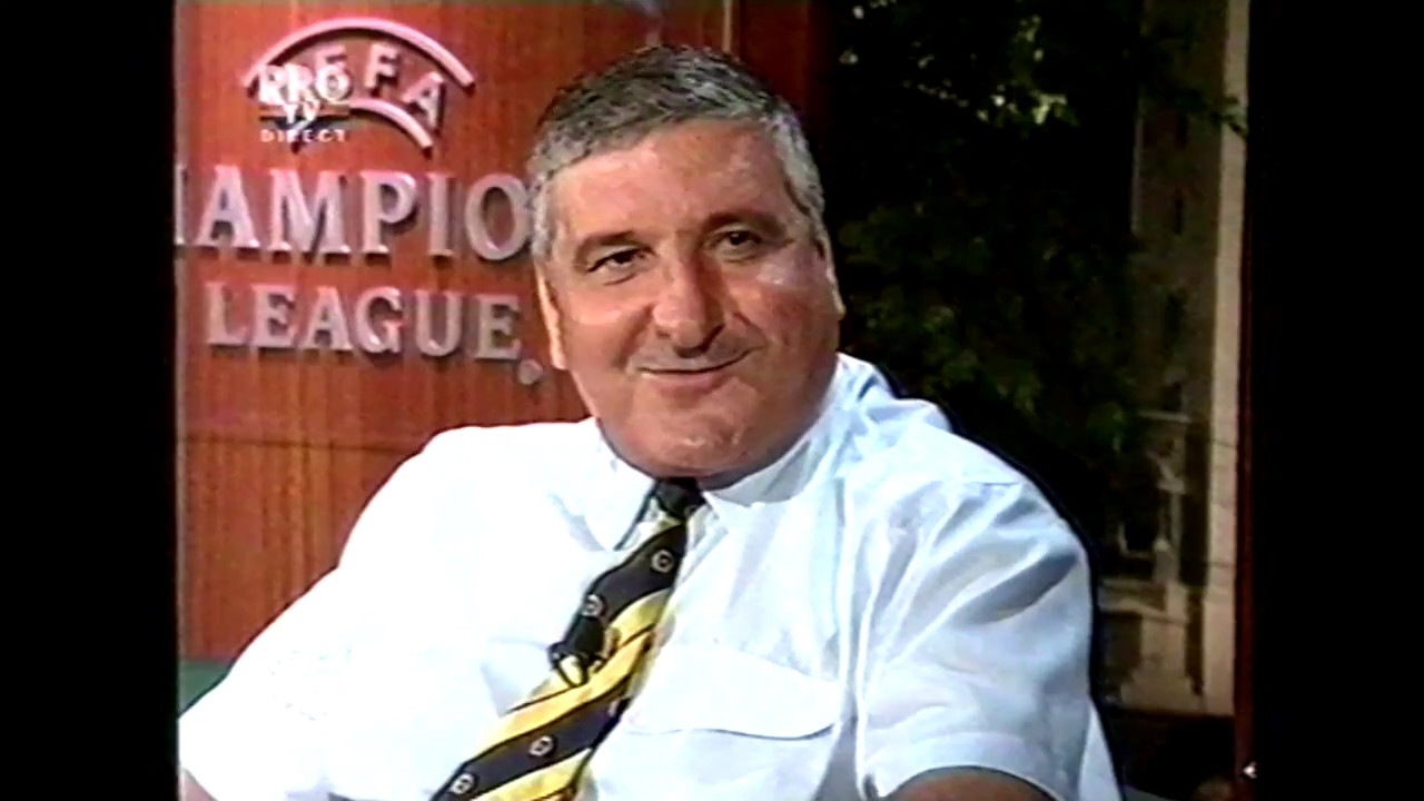 Rica Raducanu in Studioul Ligii Campionilor, 28.09.1999