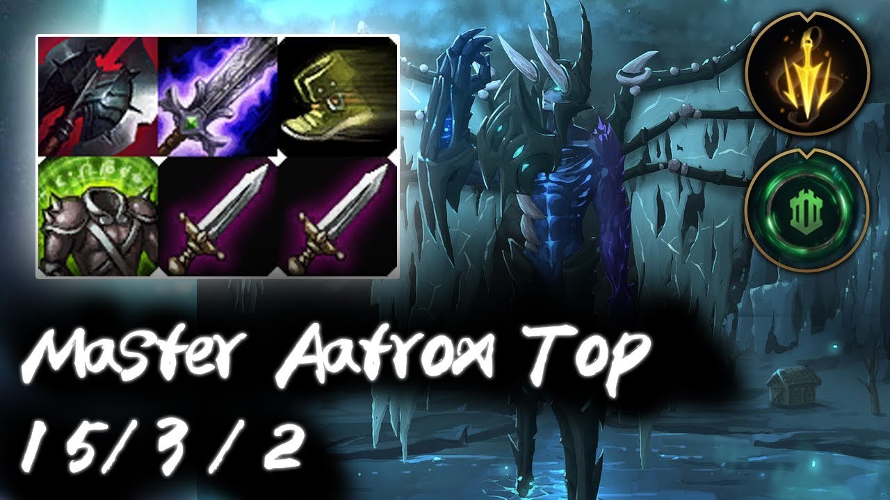 Master Aatrox Top vs Yasuo | 72% Win Ratio | Korea High Elo Replays