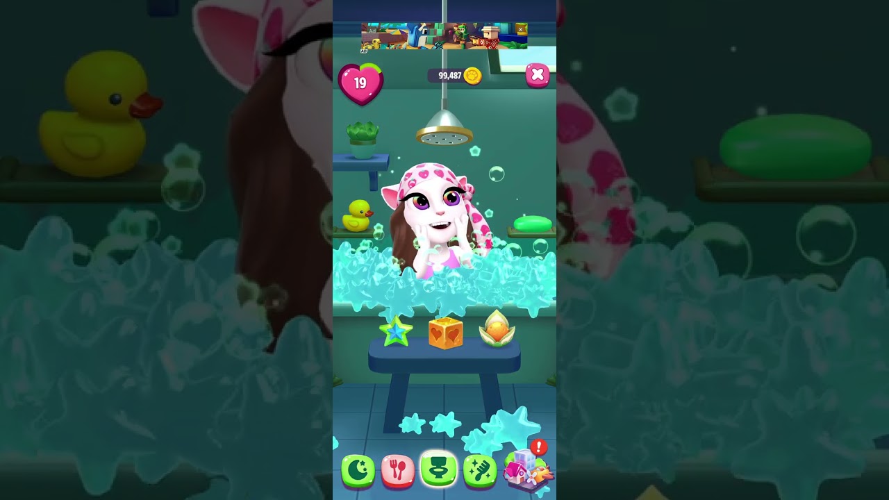 My talking Angela #TalkingAngela #Talkingtom #Marcus&Athalia #Tomfriends