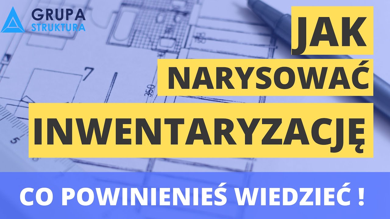 Inwentaryzacja jak narysować, wykonać ? Inwentaryzacja budynku, lokalu.