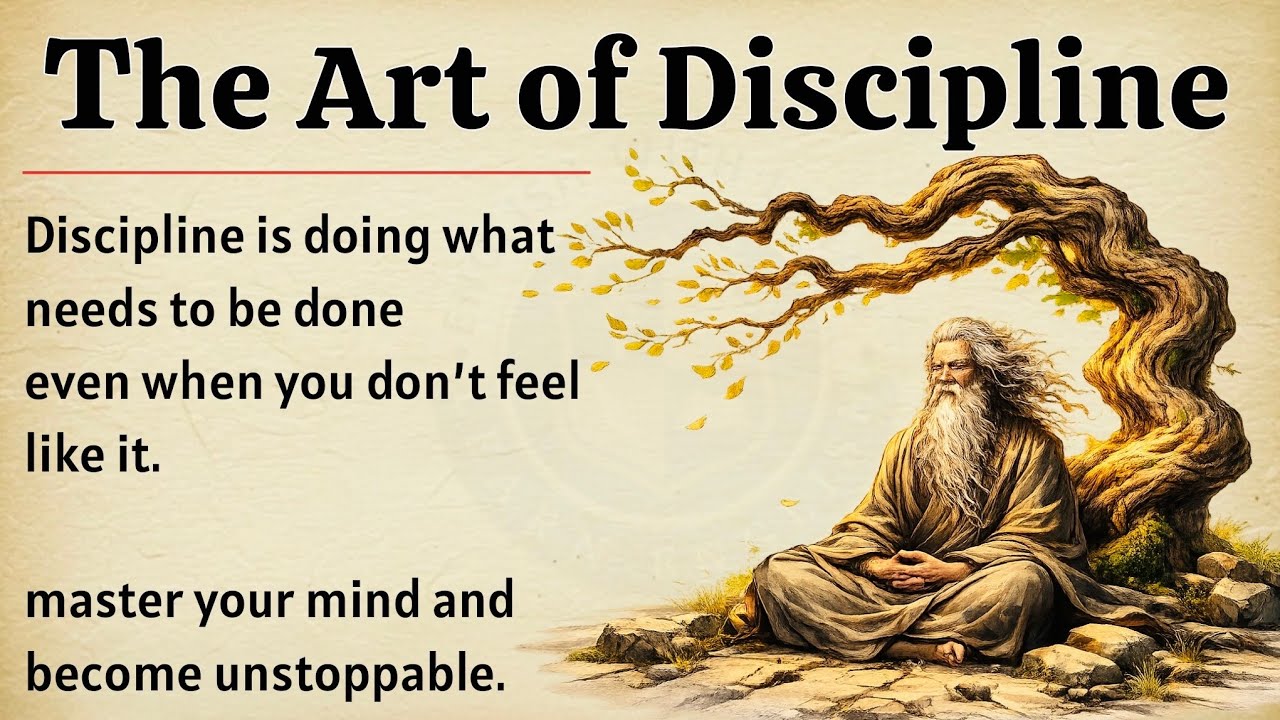 The Art of Discipline | Control Your Mind and Become Unstoppable | Motivational Video 🔥 | ESL