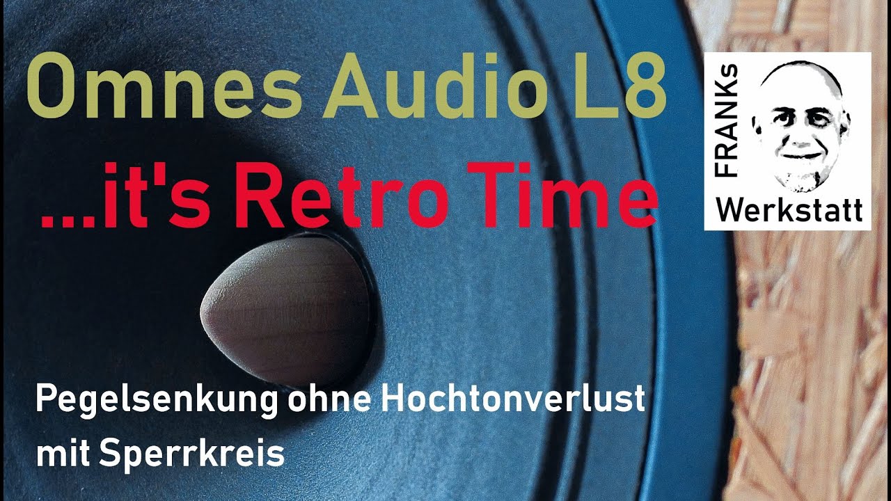 #OMNES #breitbänder RAUSGEKRAMT - Omnes Audio L8 wiederbelebt im Zusammenspiel mit PA-Bass