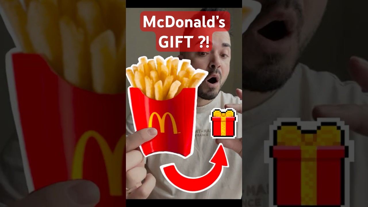 McDonald&rsquo;s Fries Surprise &ndash; Hidden Flash Drive Inside?! 🍟💾