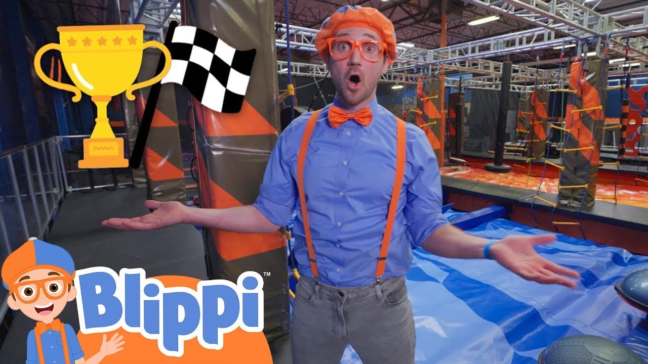 Sky Zone - Exercise | Blippi | Kids Songs | Moonbug Kids