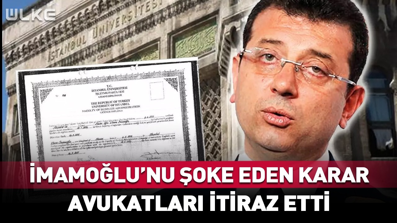 İmamoğlu'nu Şoke Eden Karar! Avukatları İtiraz Etti #Sondakika