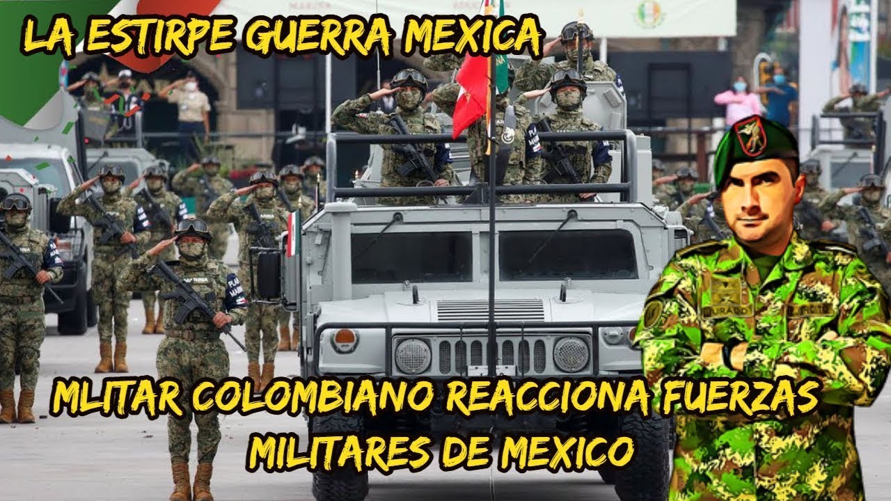 💪 Esto IMPONE respeto 😳 | Militar ® Colombiano reacciona a las Fuerzas Militares Mexicanas 🇲🇽