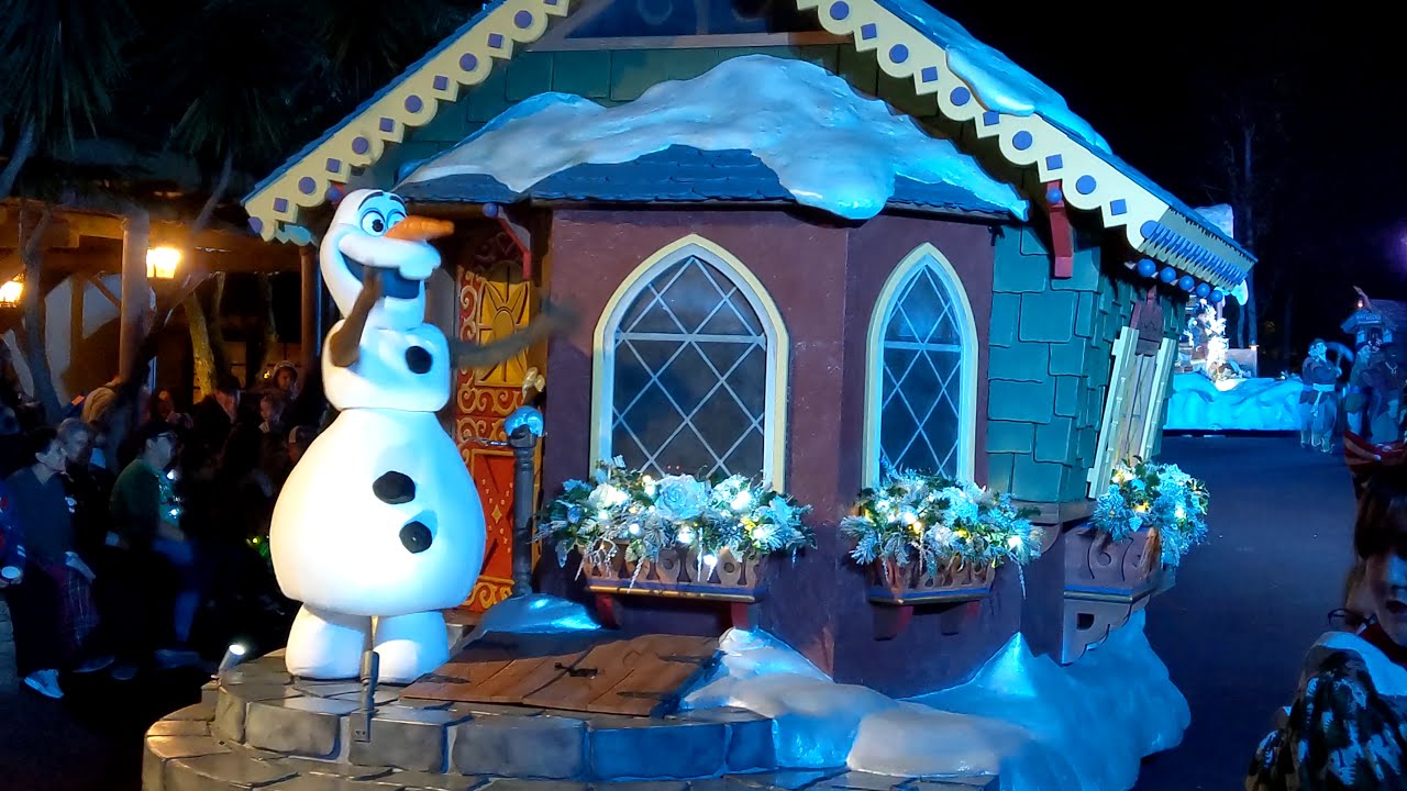 Mickey's Once Upon A Christmastime Parade  2019 4k Video Walt Disney World