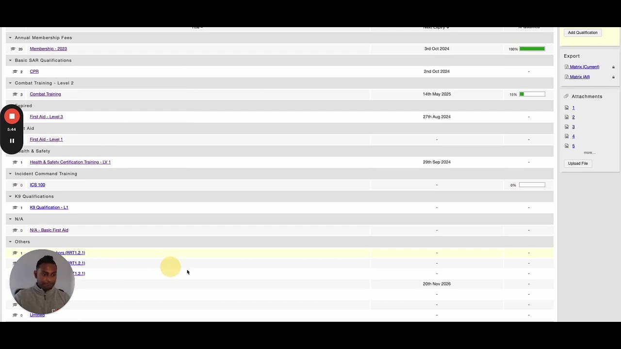 How to create, update, and delete qualifications  in D4H Personnel & Training