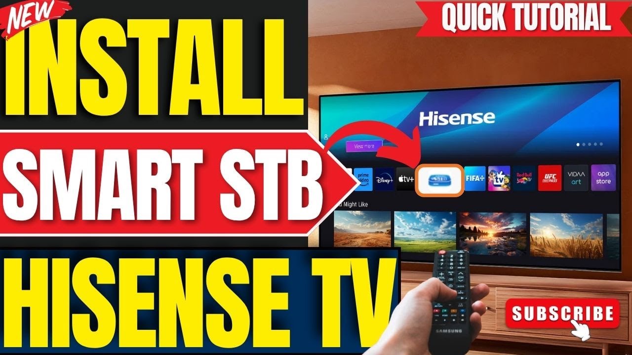 Как установить приложение Smart STB на любой смарт-телевизор Hisense (руководство на 2026 год)