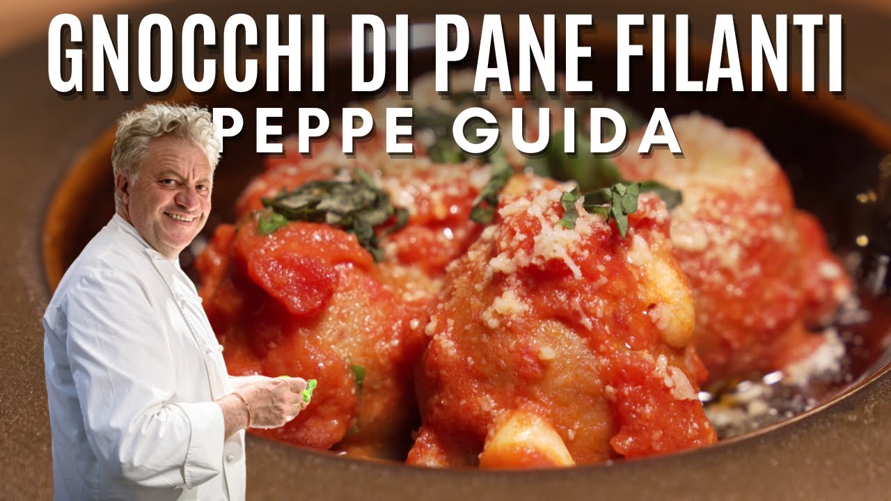 GNOCCHI DI PANE FILANTI CON POMODORO E MOZZARELLA