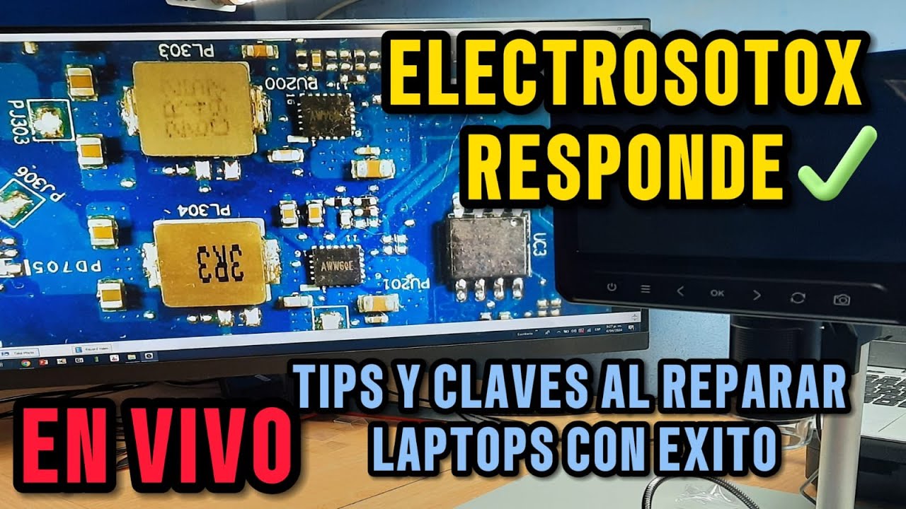 Claves y tips al reparar con éxitos laptops-electrosotox respónde