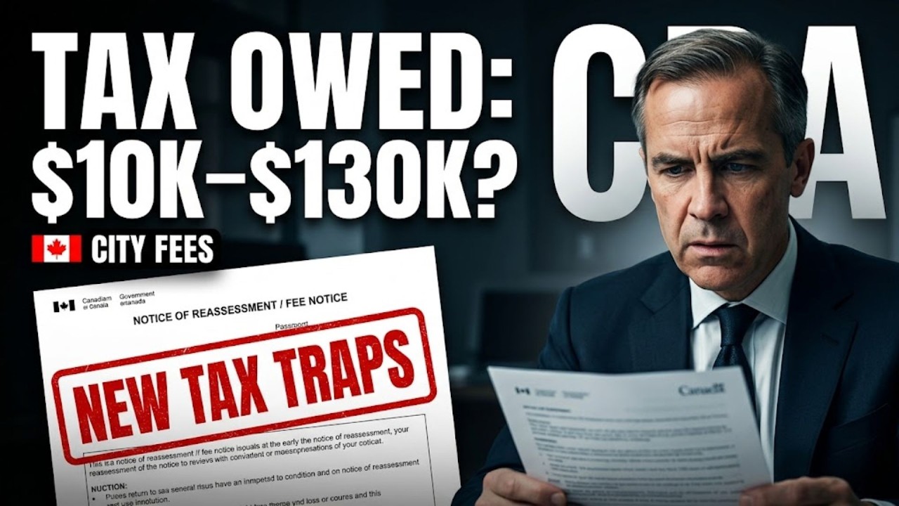 CANADA IN SHOCK: The New Tax Traps Hitting Homeowners (CRA + City Fees)