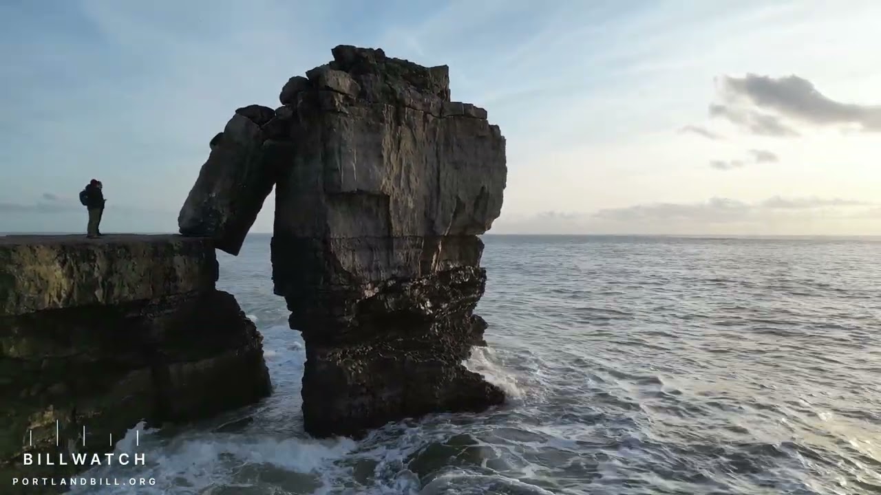 Beautiful footage around Pulpit Rock at Portland Bill, Dorset, England, UK on the Jurassic Coast