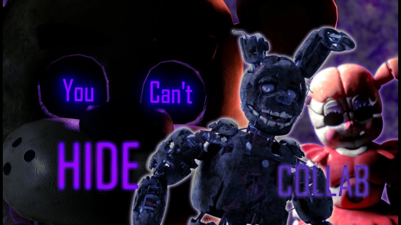 (C4D/BLENDER/SFM/FNAF)You Can't Hide Remix Collab