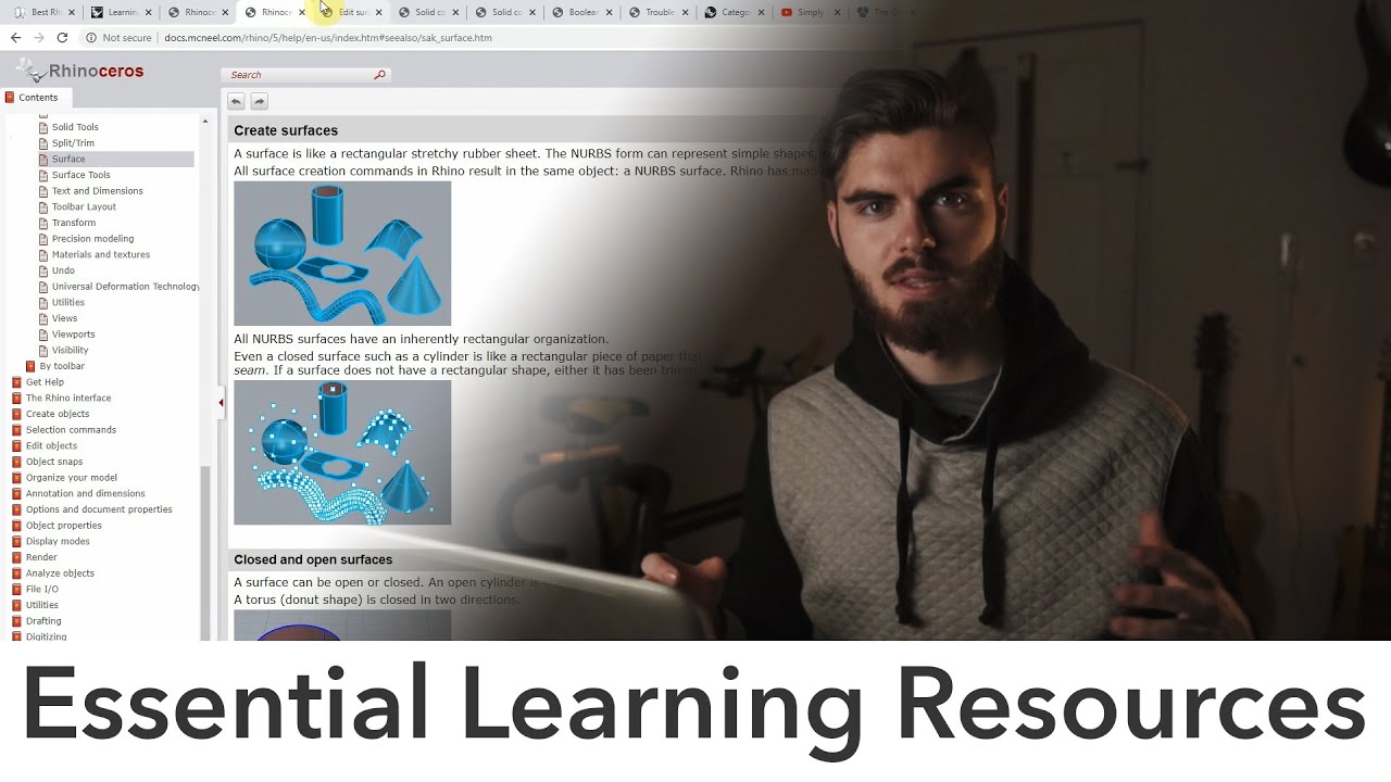 Resources for Learning Rhino and Grasshopper