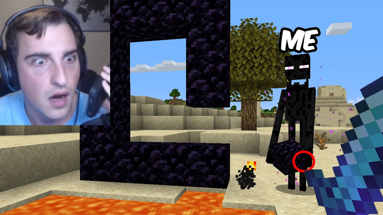 I Fooled My Friend With A Shapeshift Mod in Minecraft!