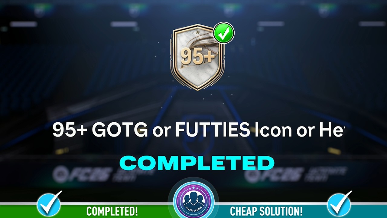 Открытие пака 95+ GOTG или FUTTIES (Икона или Герой) &mdash; Решение SBC &mdash; FC 26