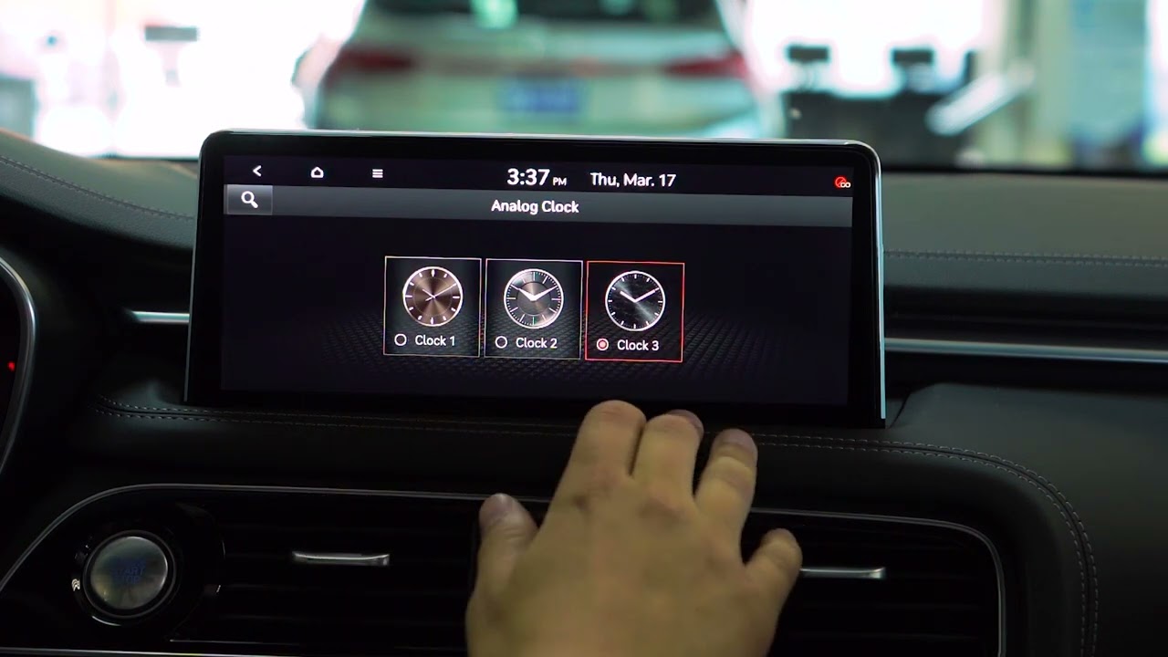 2022 Genesis G70 - Screen Theme/Layout