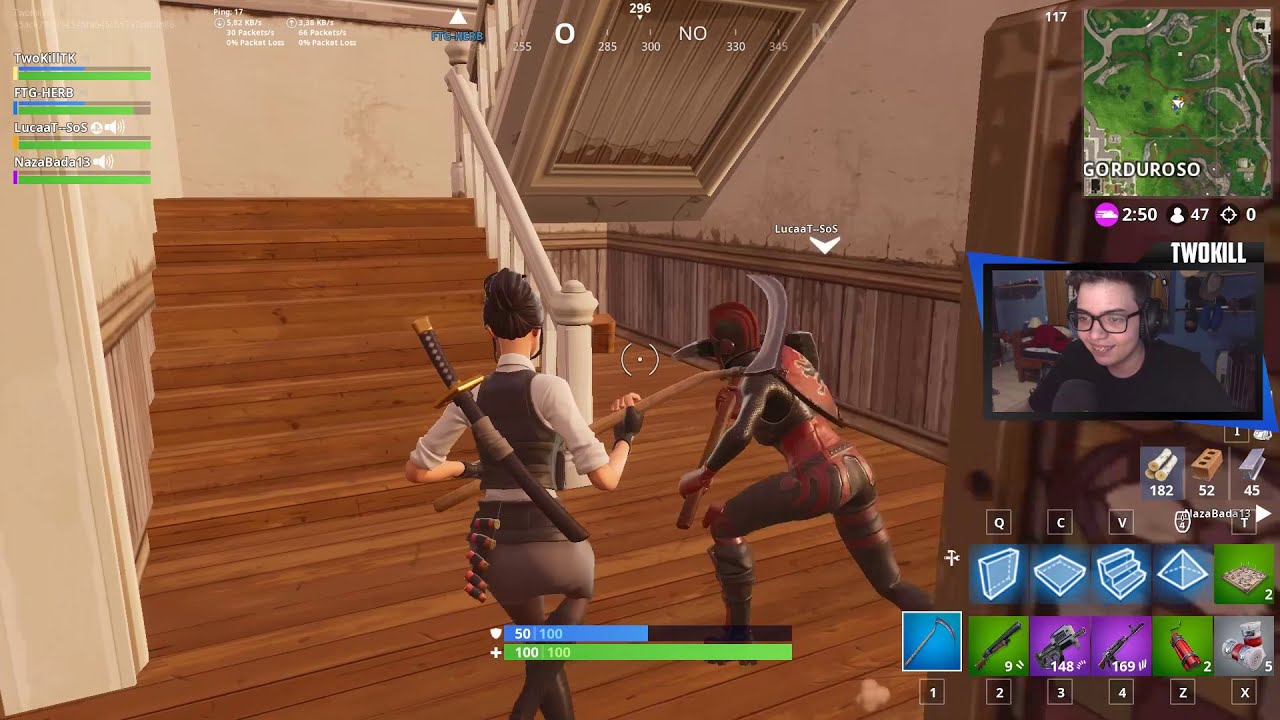 FINGINDO SER UM MALUCO NO FORTNITE - Trollando Jogadores