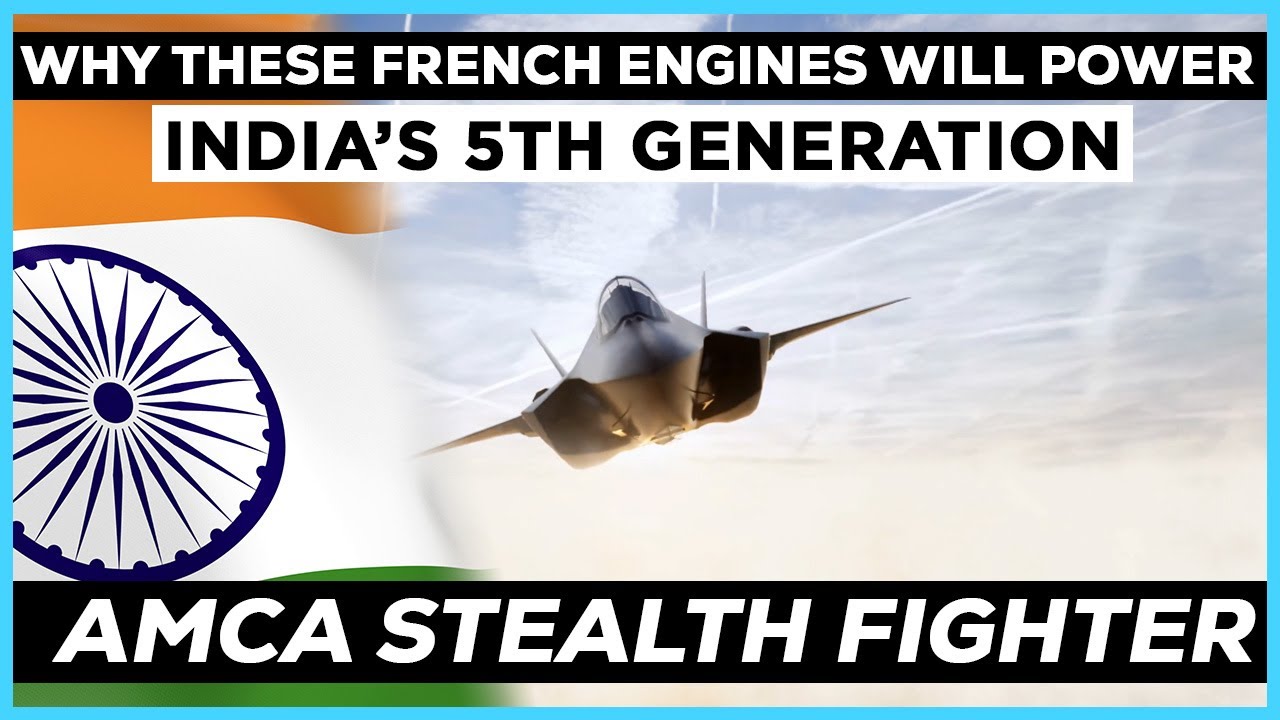 DRDO & Safran Power Indian Air Force AMCA MK2 Stealth Fighter Jet